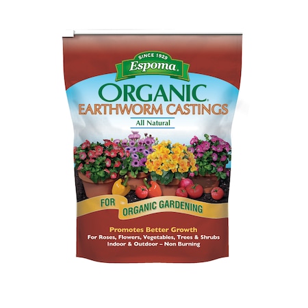 Espoma Espoma Earthworm Castings Organic Everything that Grows Fertilizer 4 qt EC4